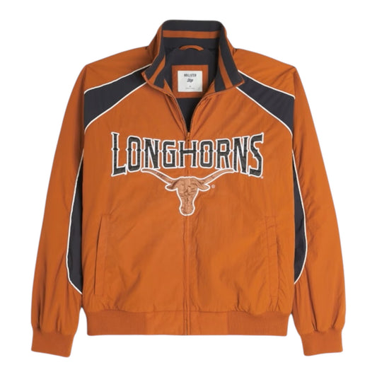 Hollister University of Texas at Austin Longhorns Graphic Windbreaker Jacket