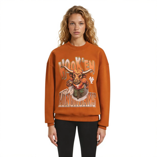 Hollister University of Texas at Austin Longhorns Graphic Crew Sweatshirt