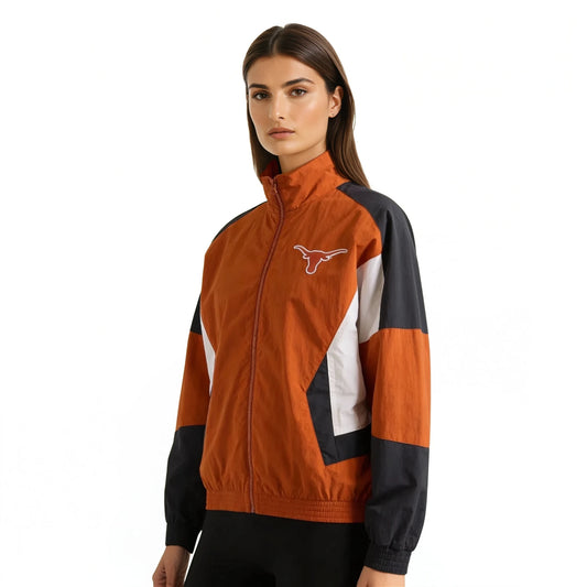 Hollister University of Texas at Austin Longhorns Graphic Windbreaker Jacket